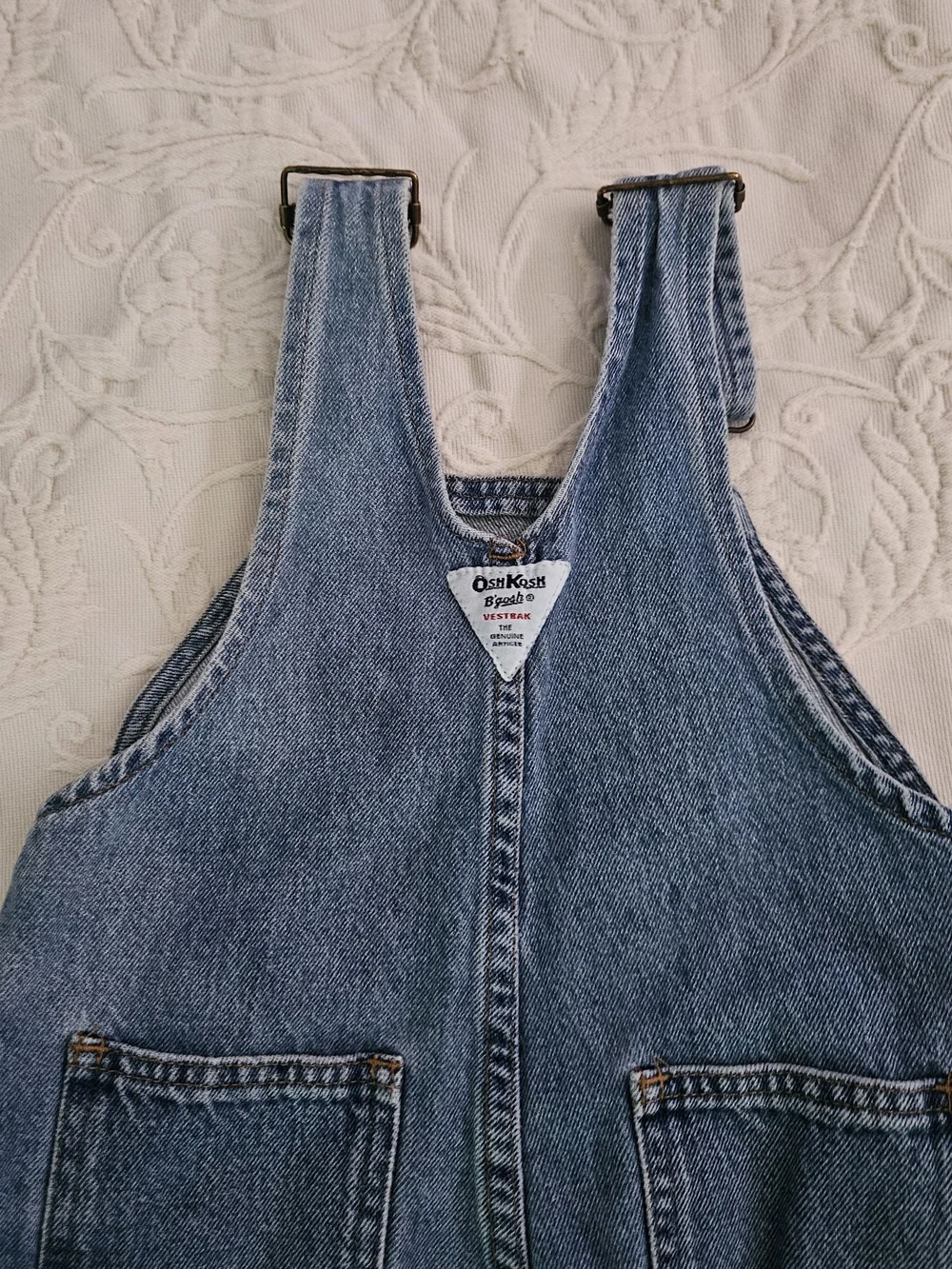 OshKosh B'gosh Classic Blue Denim Overalls (Toddler)